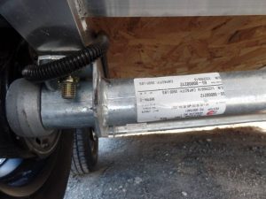 snowmobile axles galvanized