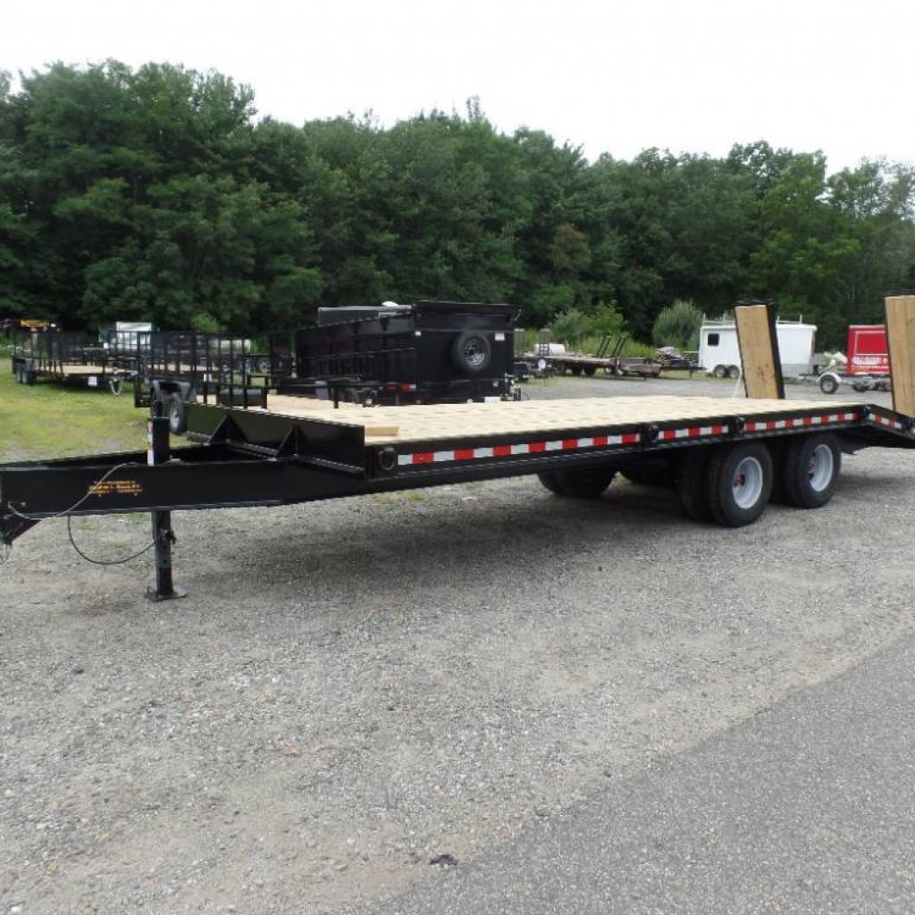 12 TON PAYLOAD DECK OVER TRAILER IN STOCK.  12-6-2022  Equipment Trailer , Deck Over 12 Ton Payload Rated, 30,000 lb. GVWR. 19 ft. flat deck with 6 ft. beavertail and ramps.