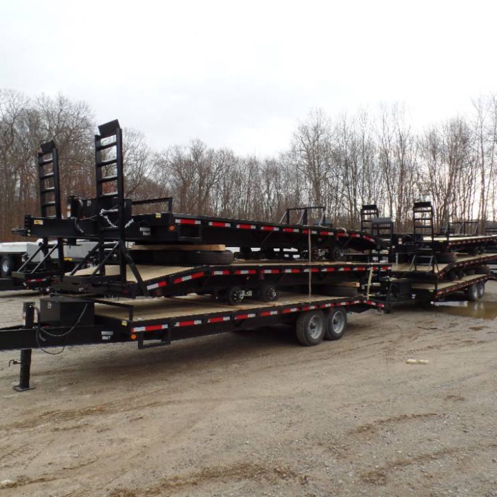 Deck Over Equipment Trailers In Stock !