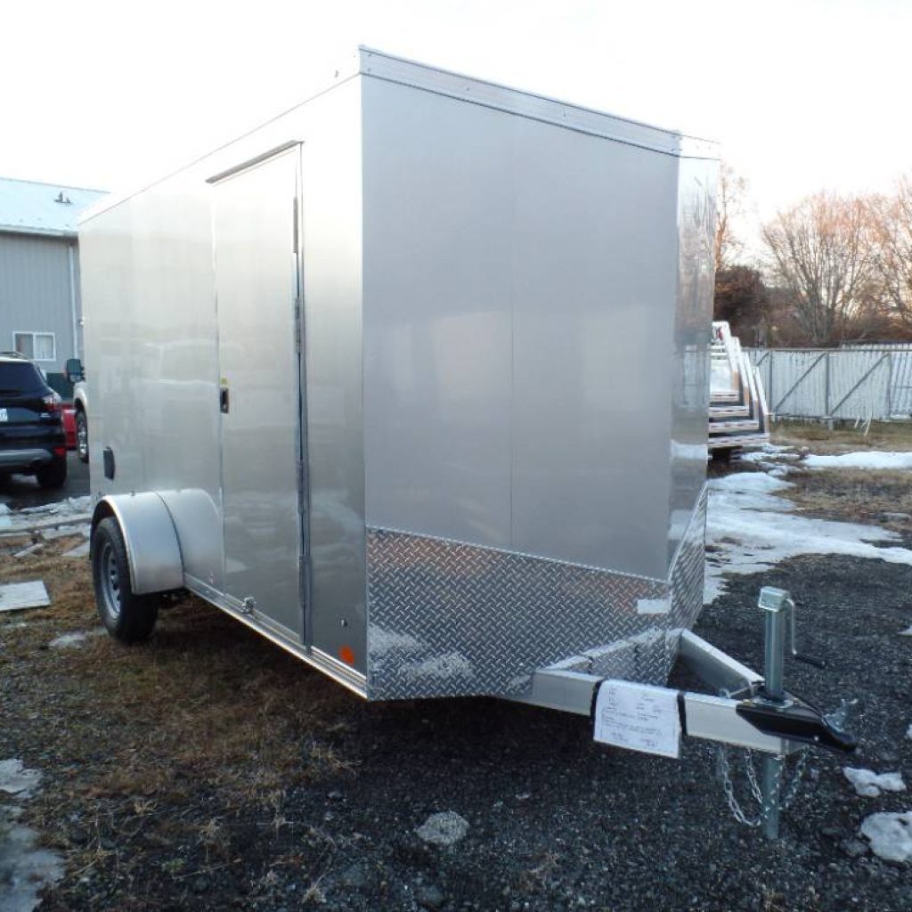 6X12 V nose, enclosed trailer,  6' 6