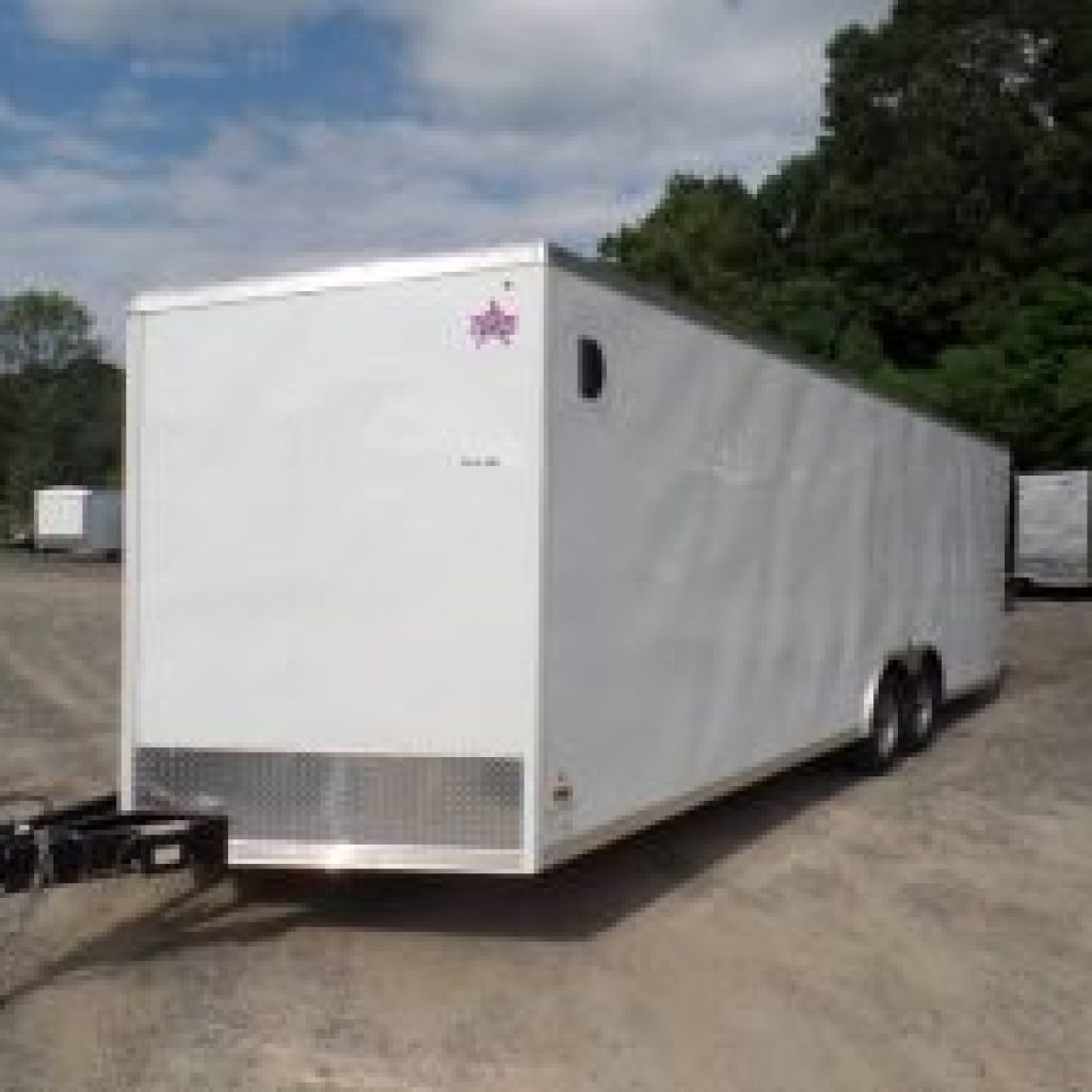 Best Price for an 8.5X24 ft. enclosed trailer, good for light hauling, and storage. 7,000 lb. GVWR,  3,500 lb. Payload rated. 6ft, 6