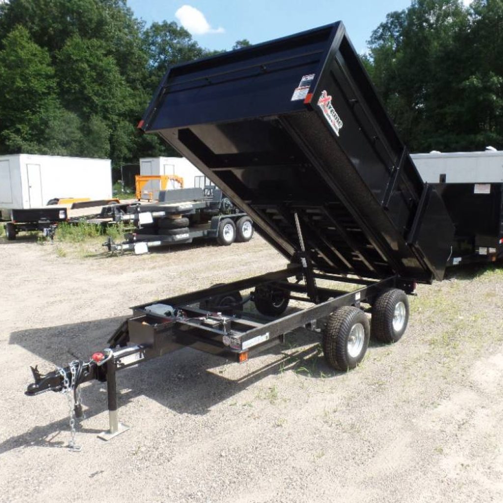 Dump Trailer , On / Off Road , can be towed by ATV, Quad, Lawn Tractor, 3.5 yard capacity