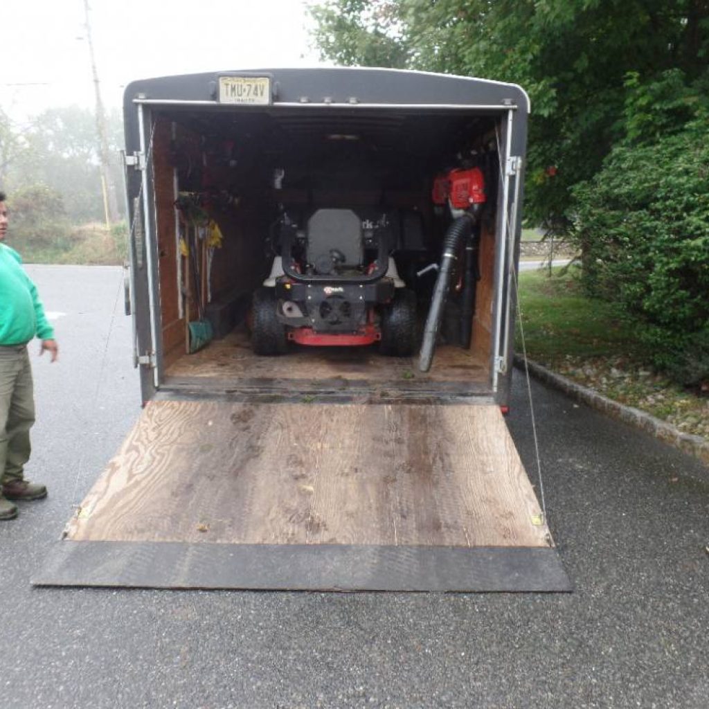 Landscaper Trailers and Storage Racks Designed for the Landscape Industry.