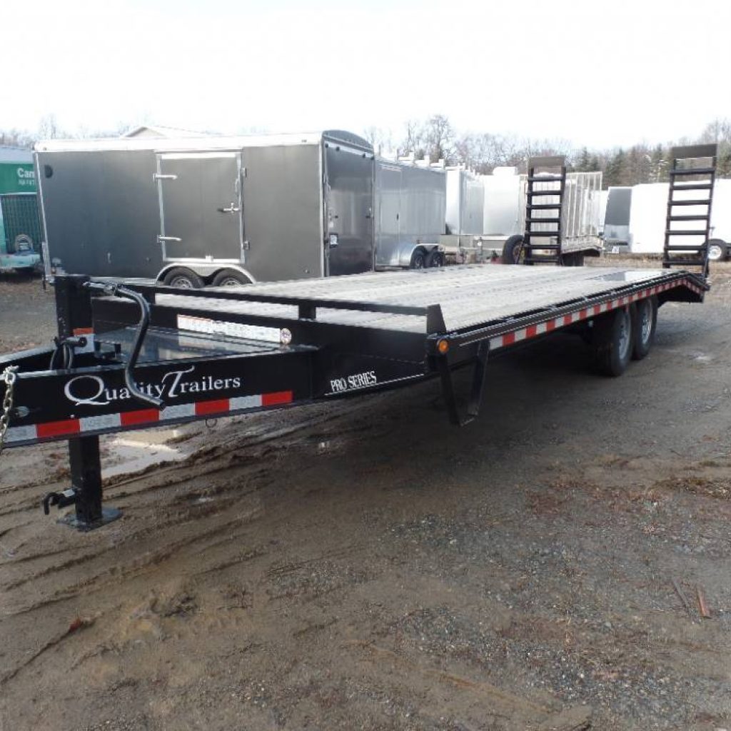 Deck Over Equipment Trailer 8.5 wide deck by 23 ft long.