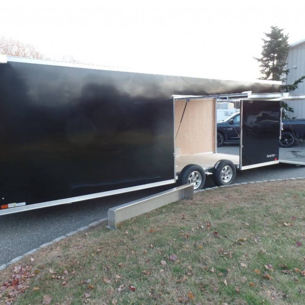 ATC Aluminum Frame Enclosed Car Trailers, lightweight, strong, durable.