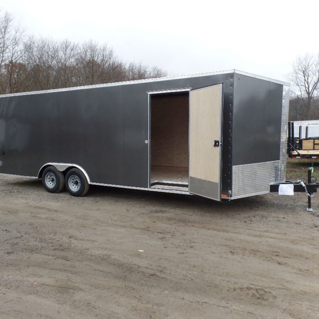 8.5X24 ft Enclosed Car Trailer LOOK Brand, Element Model, Enclosed Car Trailer, Basic, but Built Strong, 16