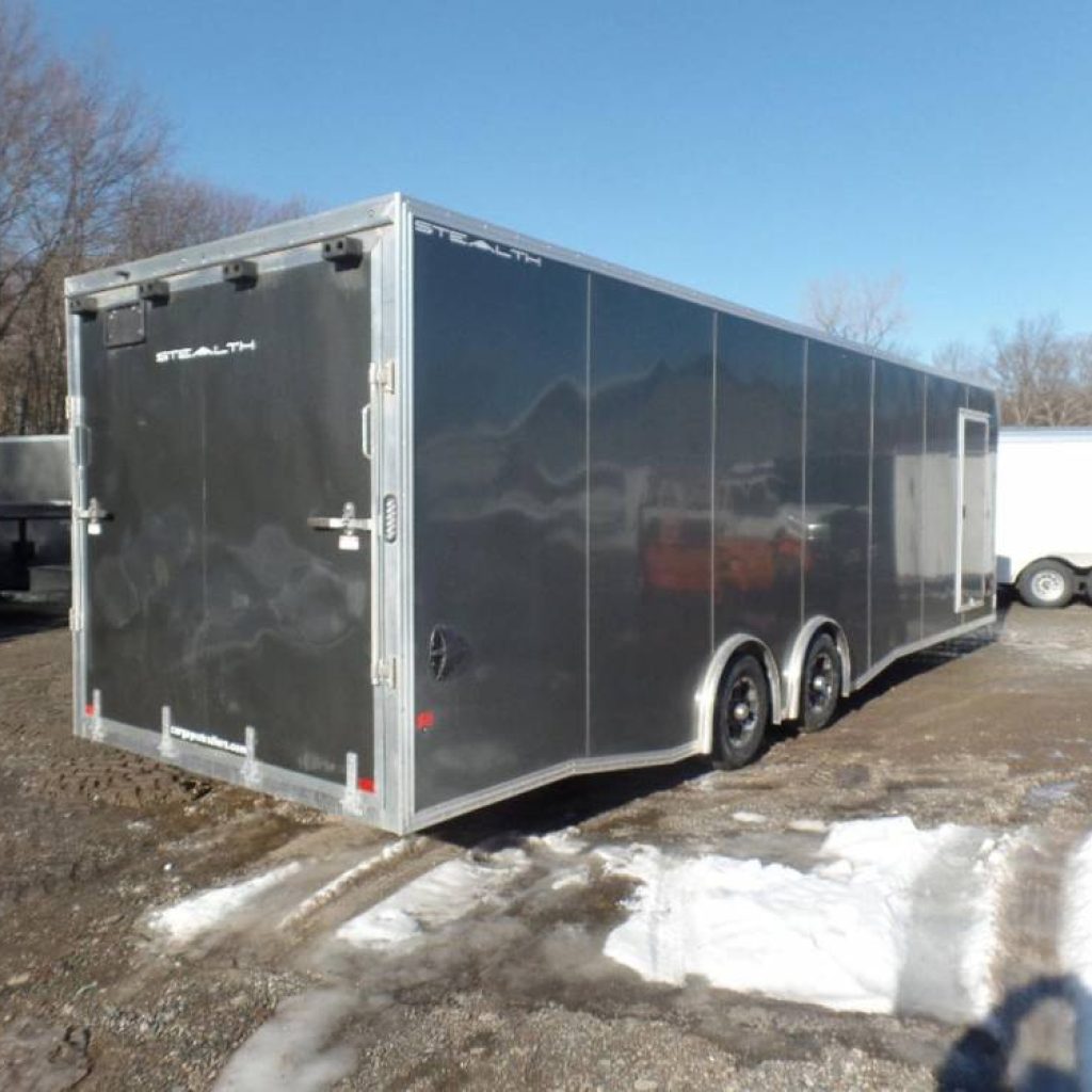 ENCLOSED CAR TRAILER 8.5 X 28 9,990 GVWR