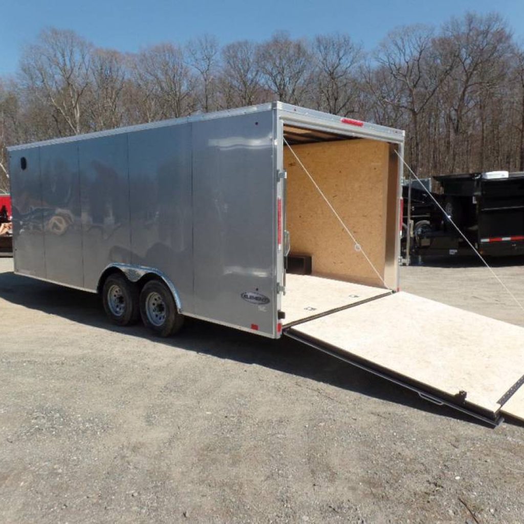 8.5 X 20 ft.+ V nose.  Enclosed Car Trailer LOOK Brand Element Model