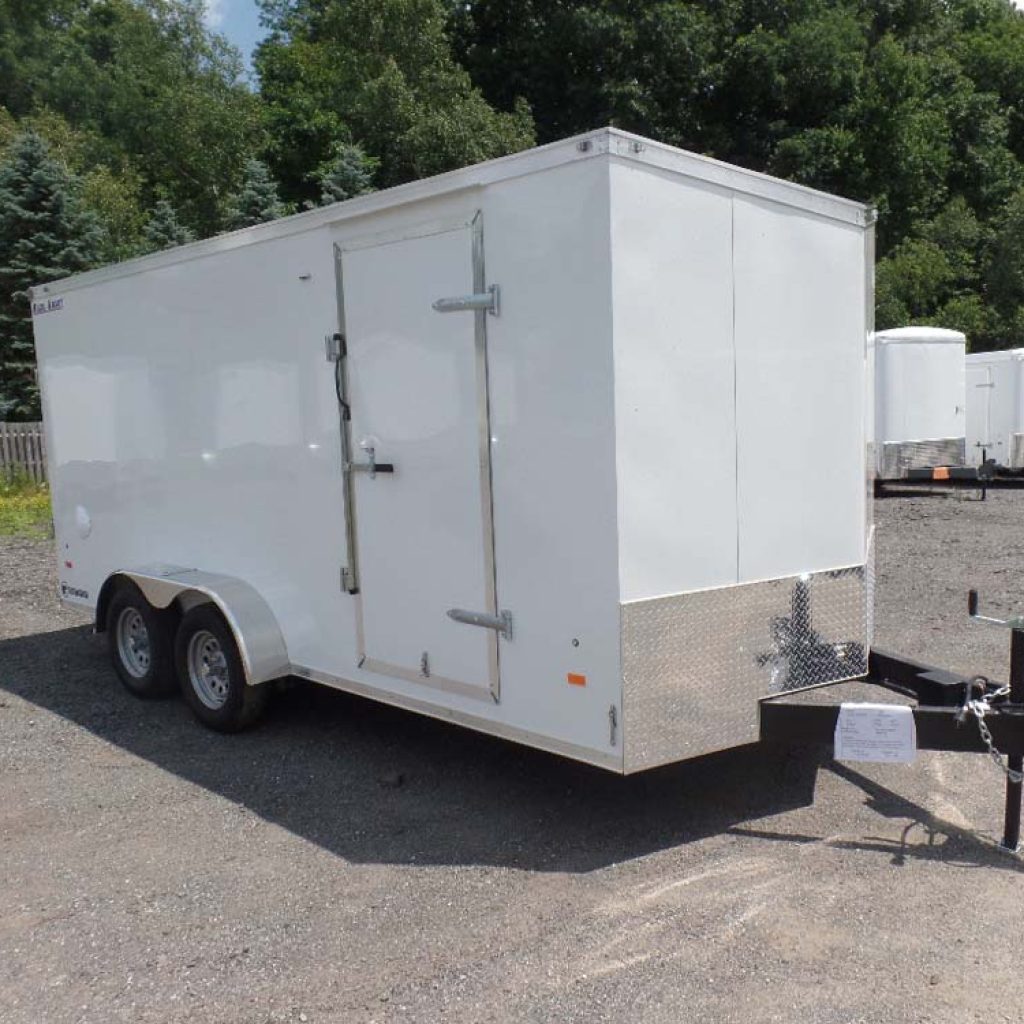 7’ X 16’ Enclosed Trailer with 6’6” interior height, 7X16 Enclosed Cargo Trailer, Better Quality, 16