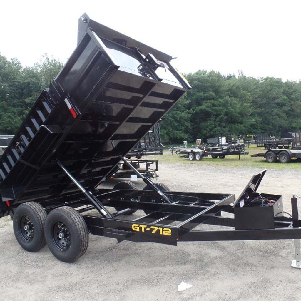 Dump Trailer 7X12 12,000 lb. GVWR