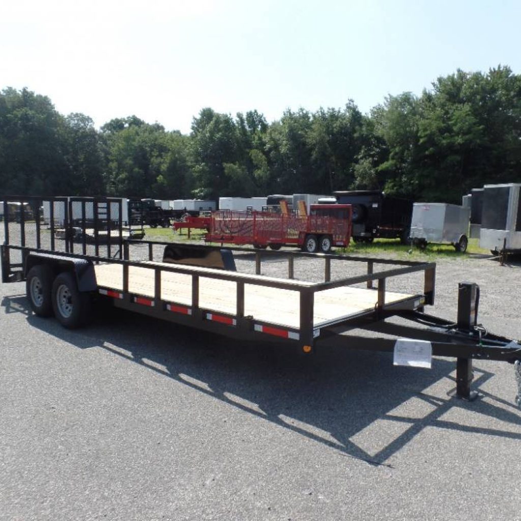 Heavy Duty Open Landscape/ Equipment Trailer  7X20 9,990 GVWR