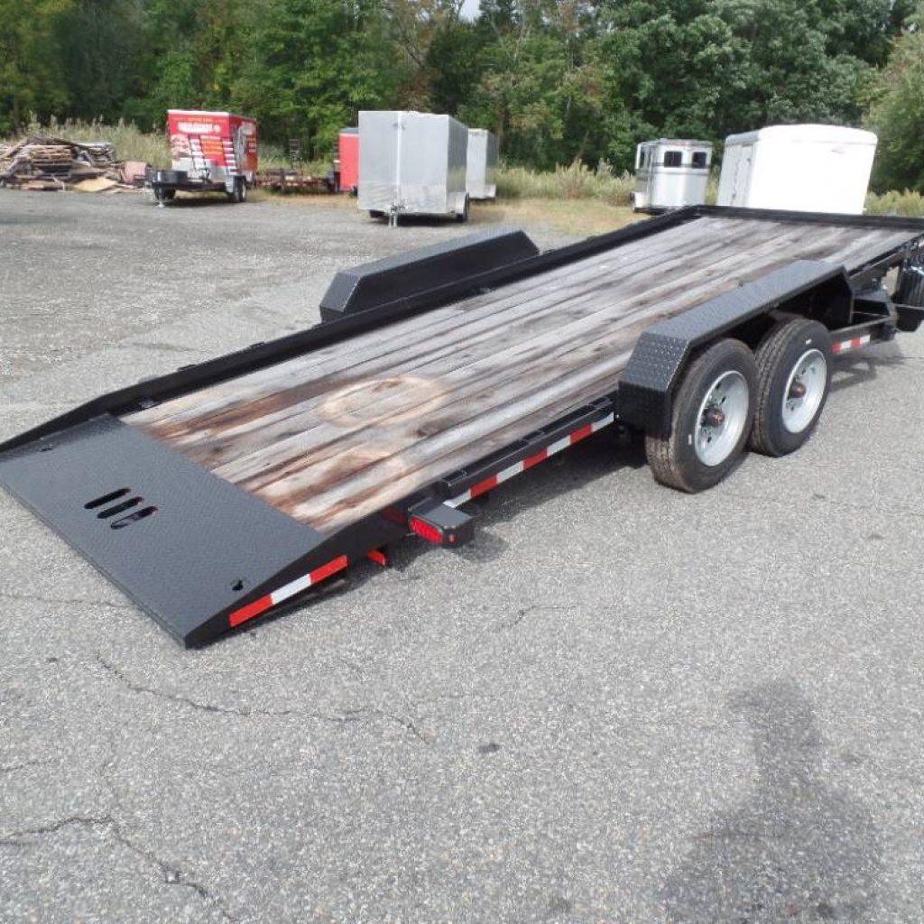 Tilt Load Trailer , will carry up to 13,600 lb. Payload, Equipment Trailer, Tilt Load, Full Tilt Deck, 81