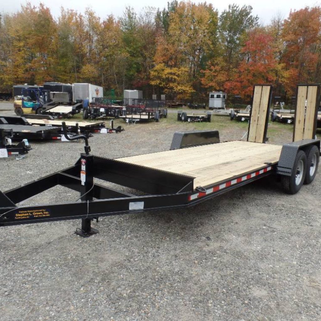 Heavy Duty Equipment Trailer / 7X18 14,000 lb. GVWR , In Stock 10-29-21