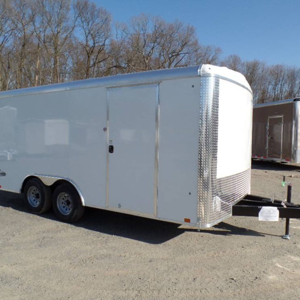 8.5 X 20 Enclosed Trailer  9,990 GVWR, Ramp Door, Side Door, 6 ft. 6