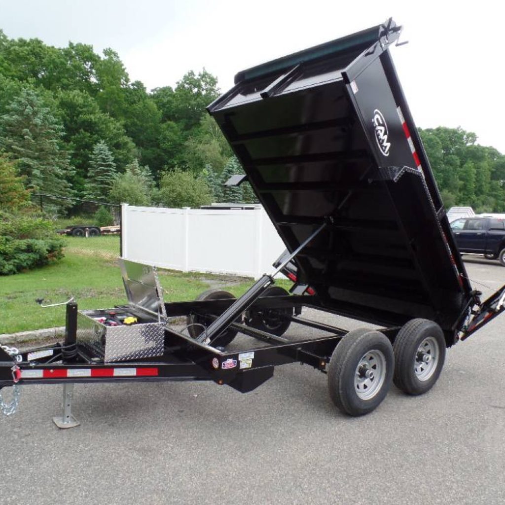 CAM Superline Dump Trailers 6 X 10, 11,960 lb. GVWR , Hydraulic Dump, 12 Volt Pump, SALE PRICES !