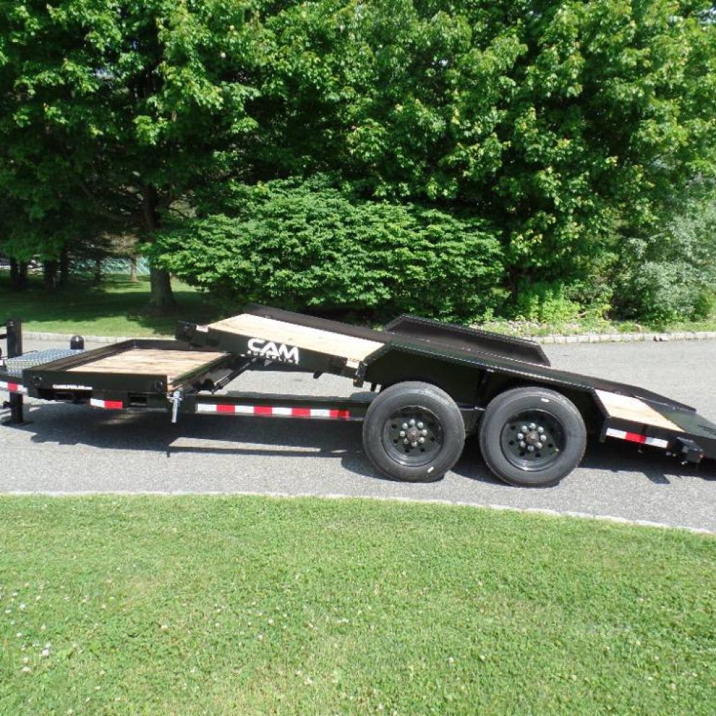 Equipment Trailer, Tilt Load, Heavy Duty, Split Tilt Deck, Stationary Deck, 17,600 lb. GVWR, 13,000 lb. payload rated