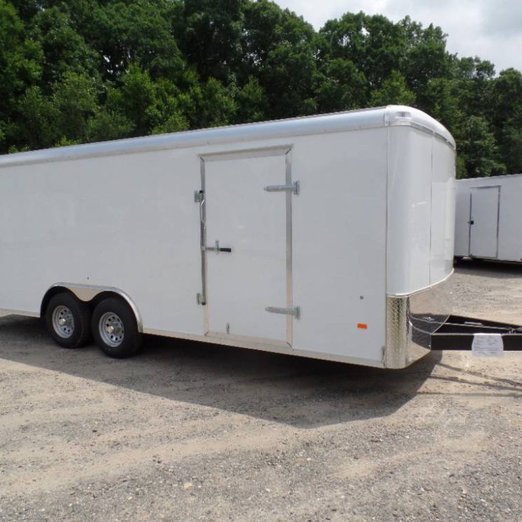 8-5x20-enclosed-landscape-model-trailer-9990-gvwr-no-flap-style-tapered-ramp-HD Heavy Duty, In Stock as of 7-8-2022  ID#009625