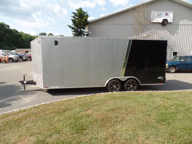 Sold Example Electric Winch Installed in Enclosed Car Trailer, 7