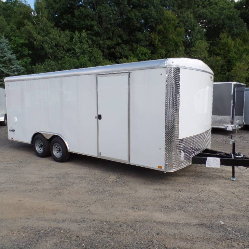 8.5X20 Enclosed Landscape Model Trailer, 9,990 lb. GVWR, Extended Tongue, 16