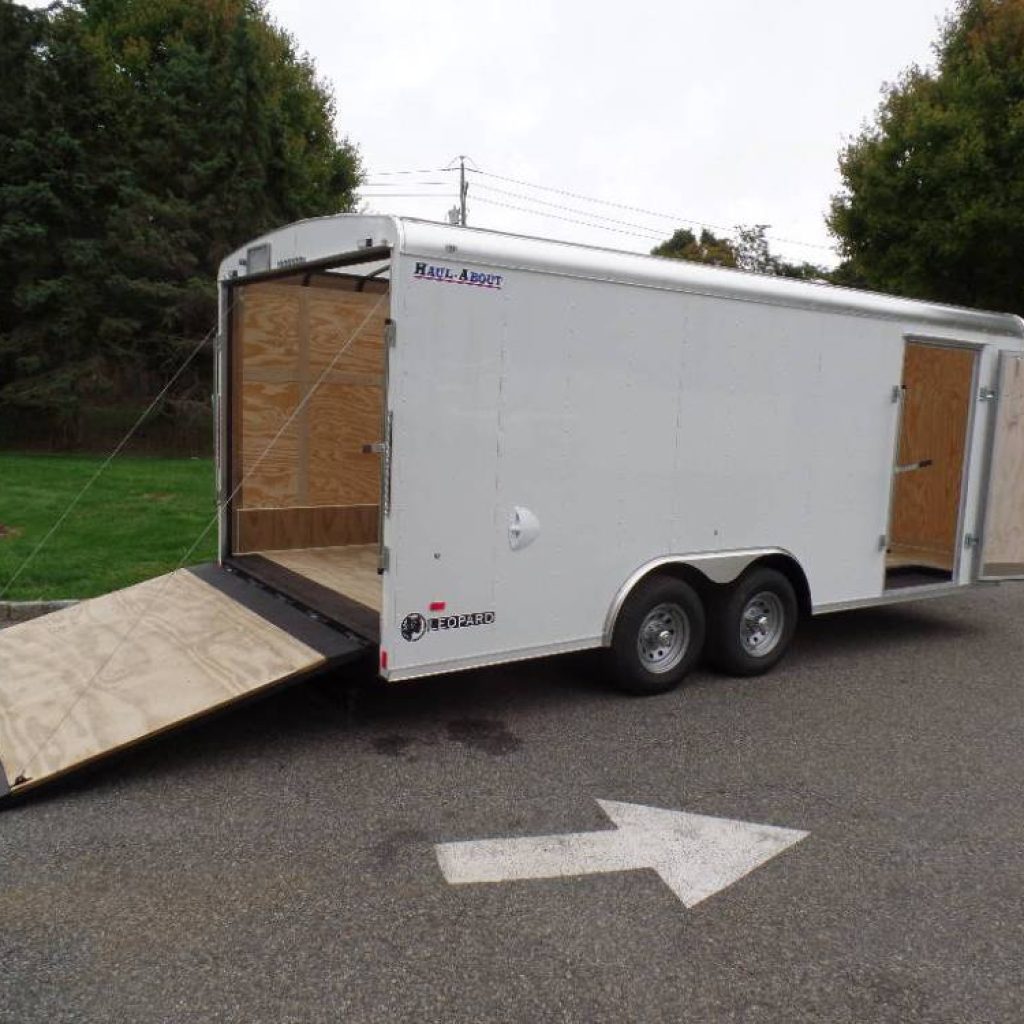 Best Enclosed Landscape Trailer, Best Ramp Patented Triple Tapered Fast Load Ramp, Heavy Duty Framing, Best Specifications. 8.5 X 18 in stock 10-3-2022