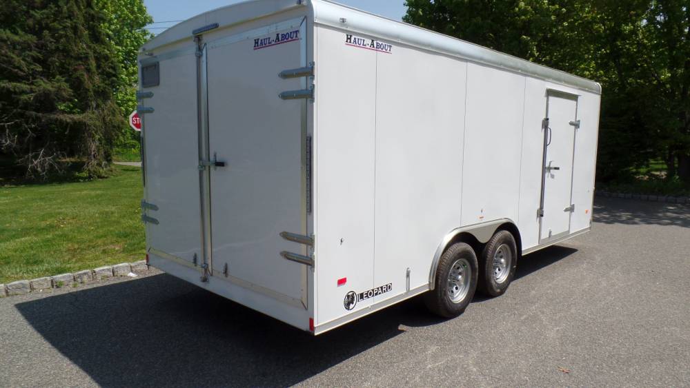 TOOL CRIB TRAILER, 8.5X18, 9,990 GVWR, 6' 8" int. ht, Two Side Access