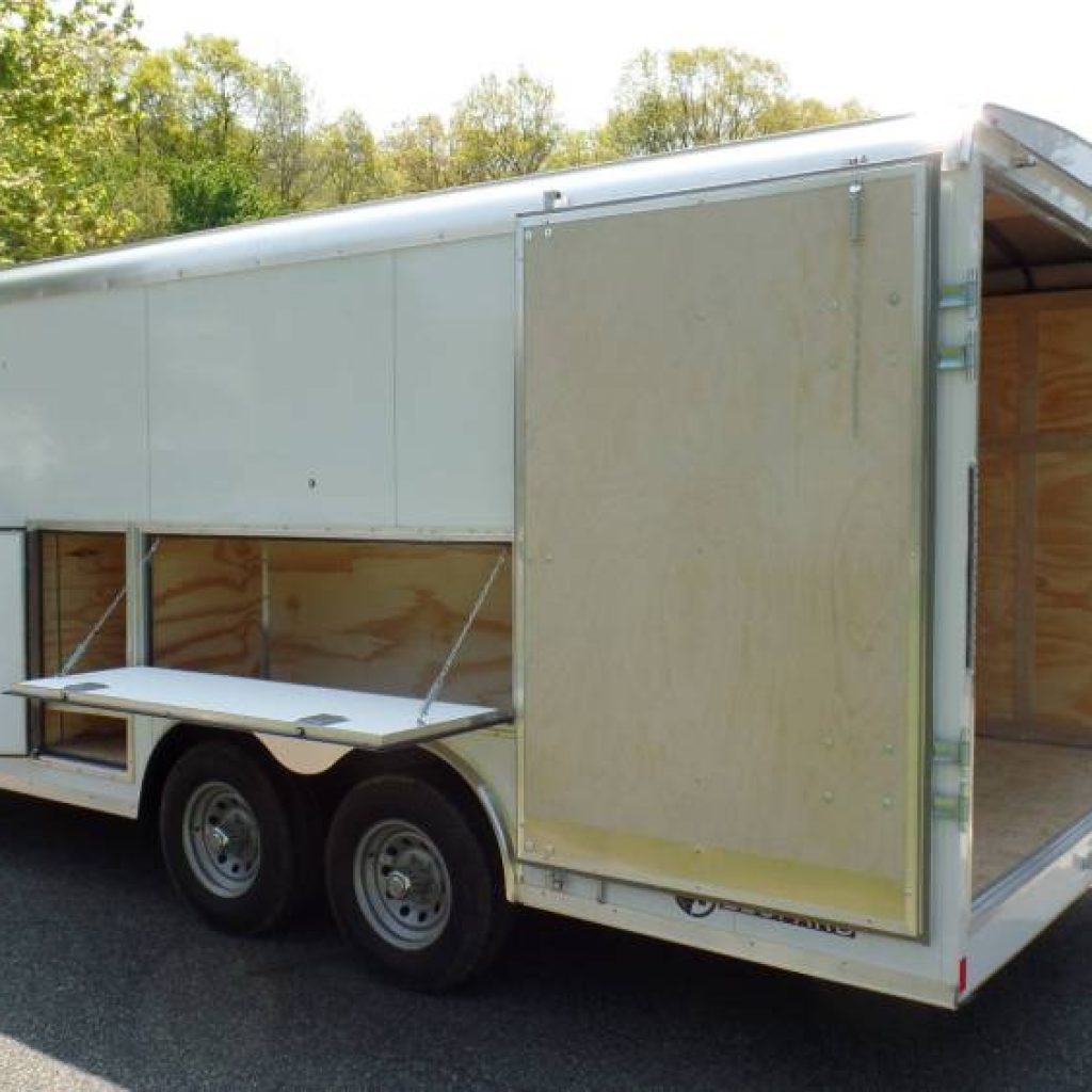 TOOL CRIB TRAILER, 8.5X18 with 6'8