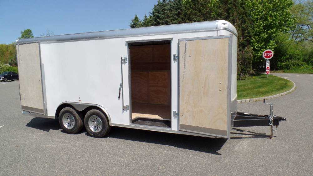 TOOL CRIB TRAILER, 8.5X18, 9,990 GVWR, 6' 8" int. ht, Two Side Access