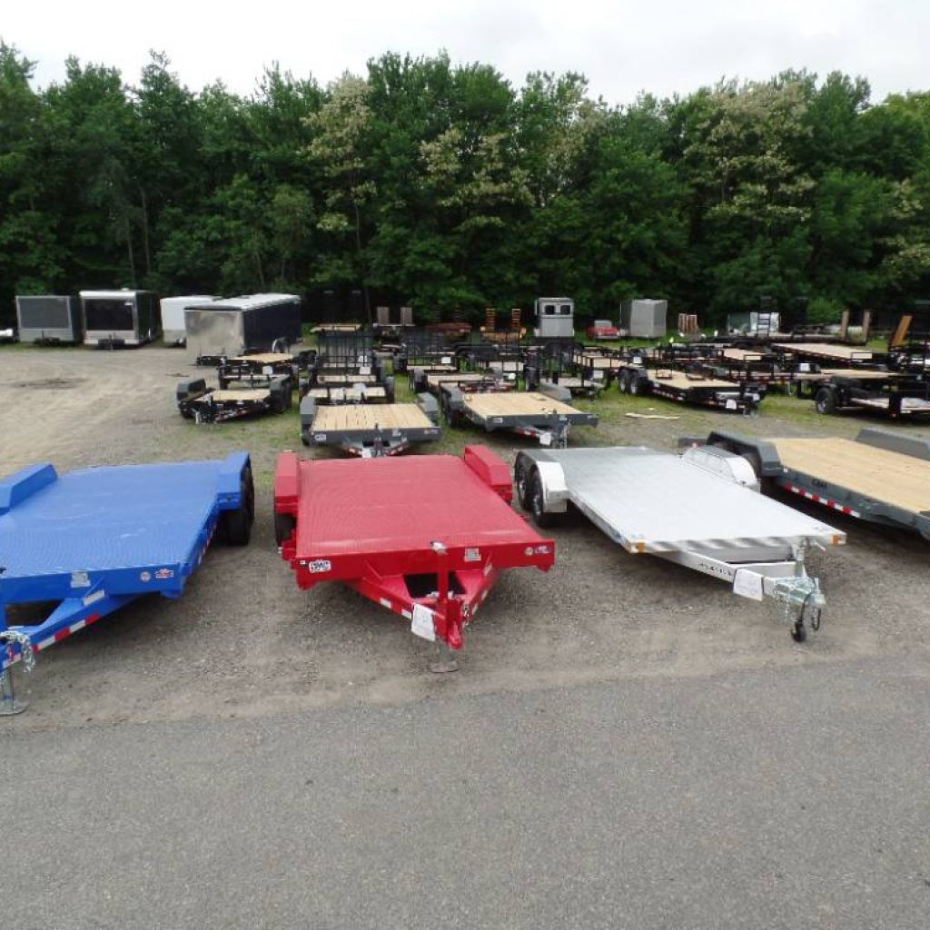 Open Car Trailers, On SALE, Summer Clearance, Prices Reduced. Steel Deck open car trailers featured, other trailers available.