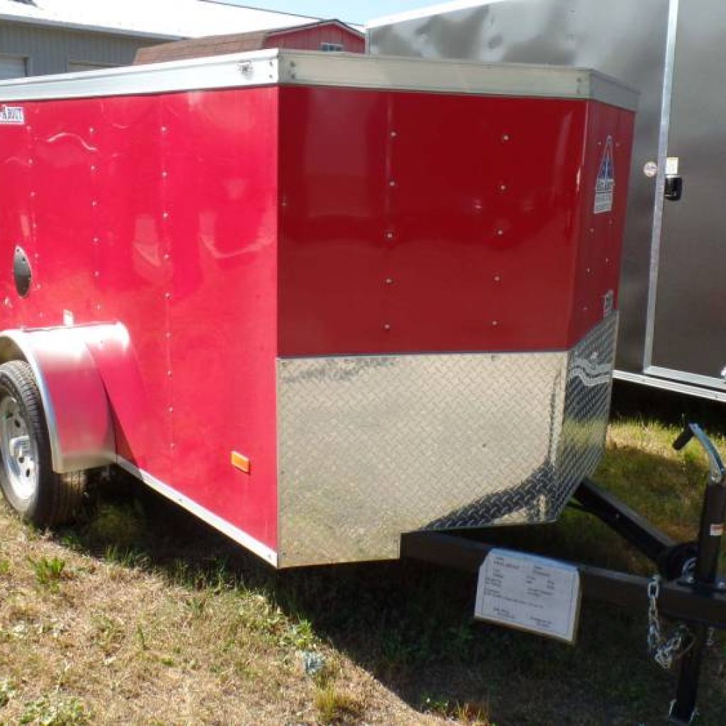 5X8 Enclosed Trailer, with Big 15