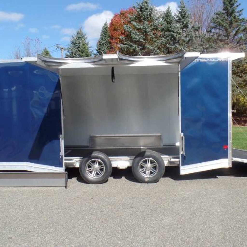 Custom Built Enclosed Car Trailer.
