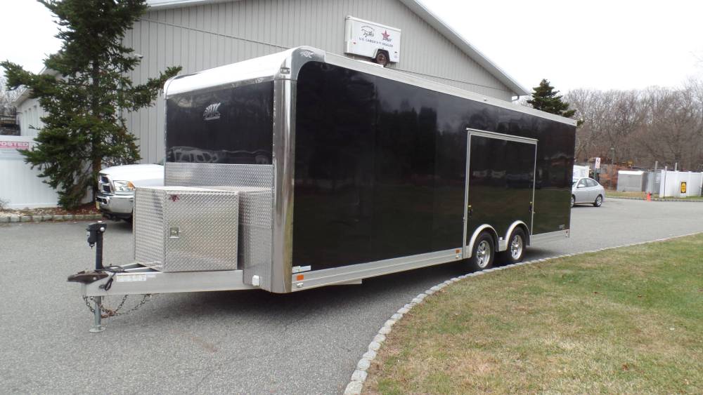 USED, Pre-Owned, 8.5X24 Enclosed Car Trailer,
